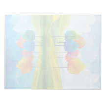 Árboles singulares - Bloc de notas de 11" x 8,5"