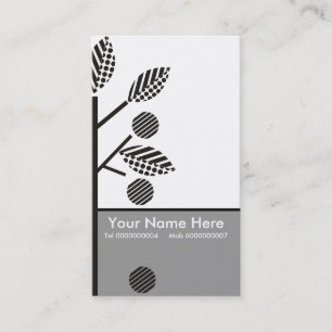 Árboles Y Sus Tarjetas Comerciales De Frutas