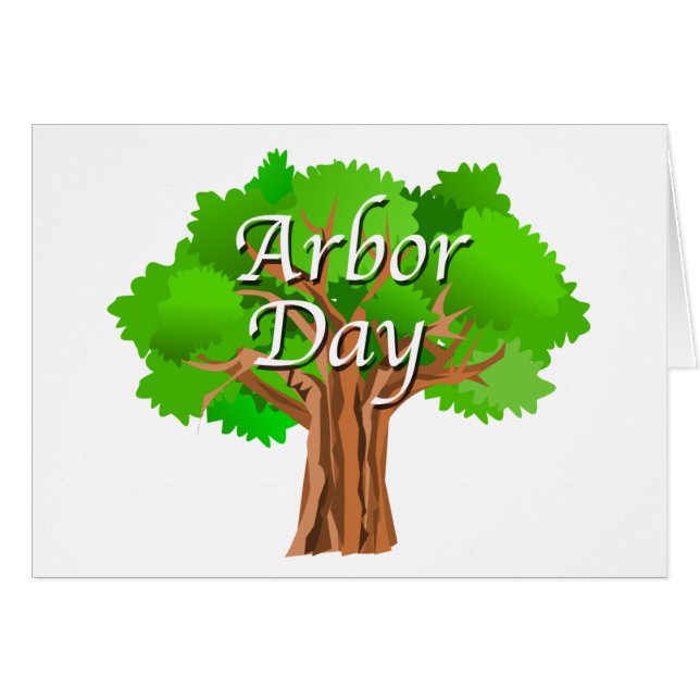 Arbor Day Tree Holiday (Anverso (Horizontal))