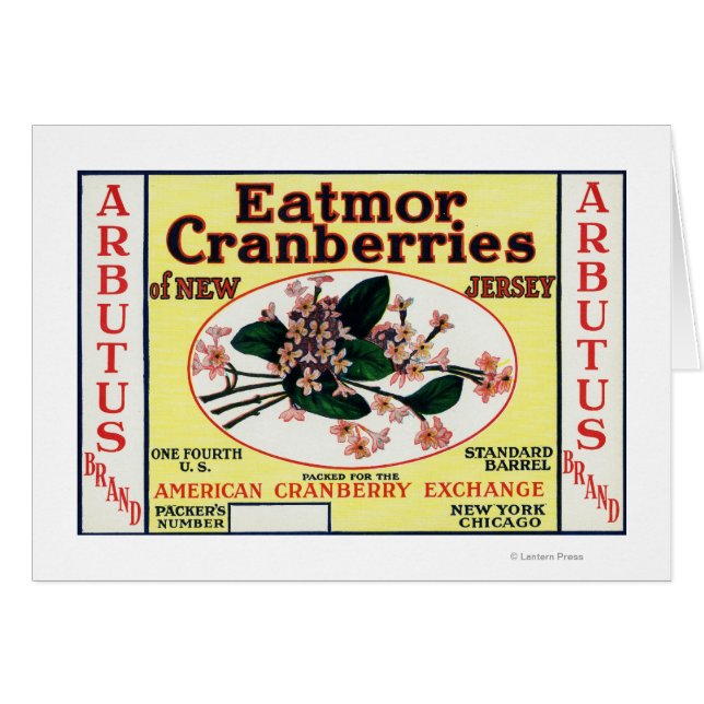 Arbutus Eatmor Cranberries Brand (Anverso (Horizontal))