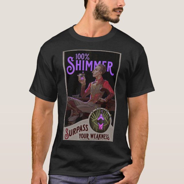 Arcane Silco - Camiseta Clásica De 100 Shimmer (Anverso)
