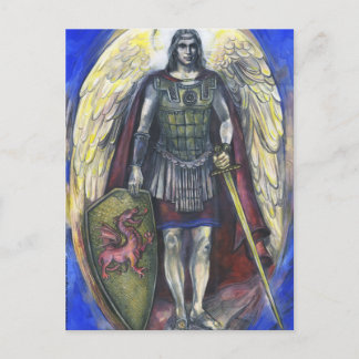 Arcángel Michael, 3 - postal