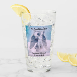 Arcángel Ojo láser de Michael God, copa de vidrio 