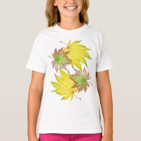 Arce japonés en camiseta