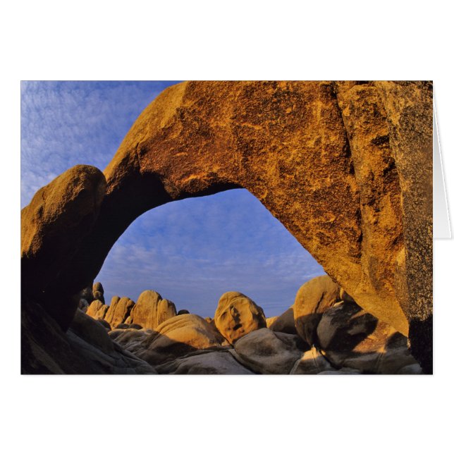 Arch Rock en el Parque Nacional Joshua Tree en (Anverso (Horizontal))