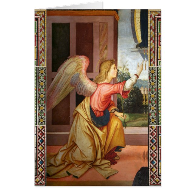ARCHANGEL GABRIEL por Navidades de FILIPINO LIPPI (Frente)