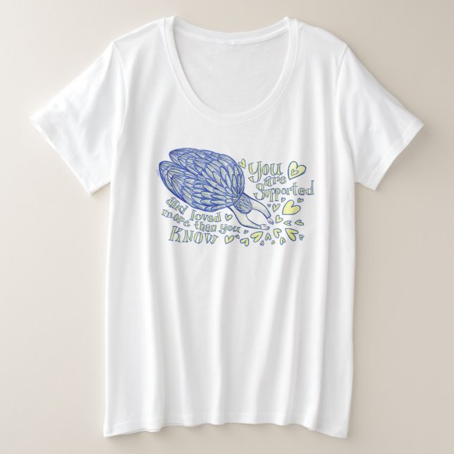 Archangel Michael Love & Support Personalizado Shi (Anverso del diseño)