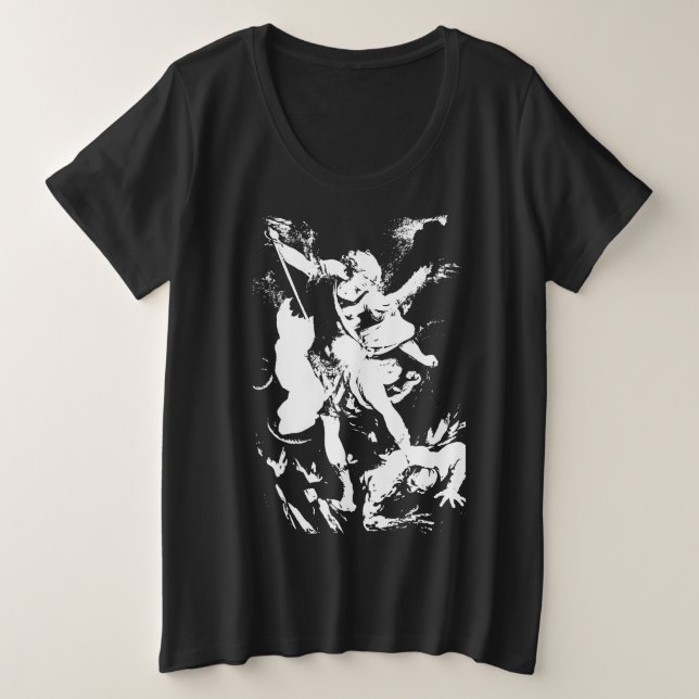 Archangel Michael T-Shirt (Anverso del diseño)