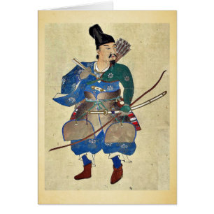 Archer Ukiyo-e. del guerrero