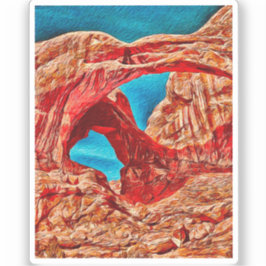 Arches Vinyl Pegatina