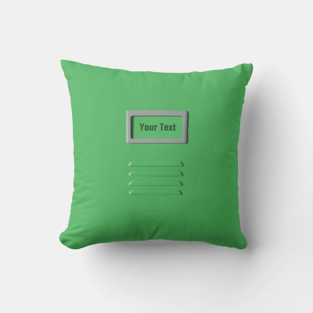 Archivo personalizado del gabinete lanzar almohada (Anverso)