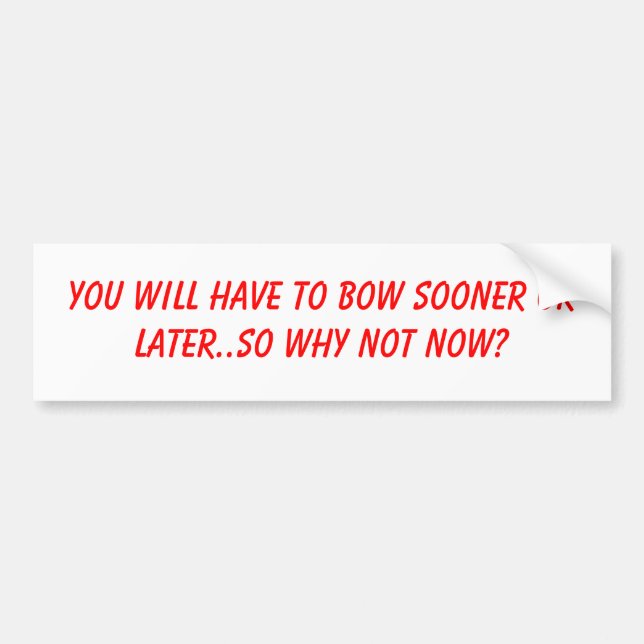 arco al pegatina de dios (Frente)