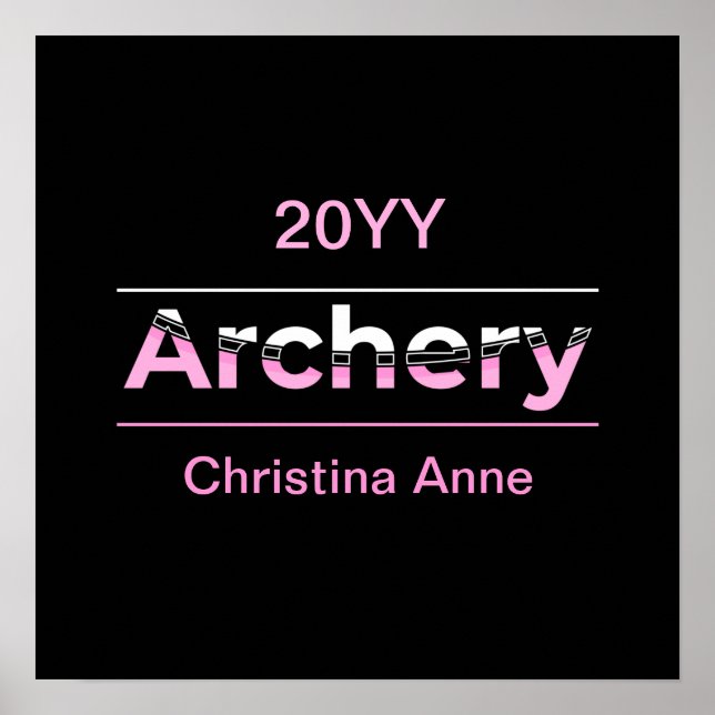 Arco de arte Minimalista moderno - Arco rosa (Frente)