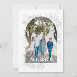 Arco de flores de los Navidades modernos