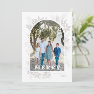 Arco de flores de los Navidades modernos