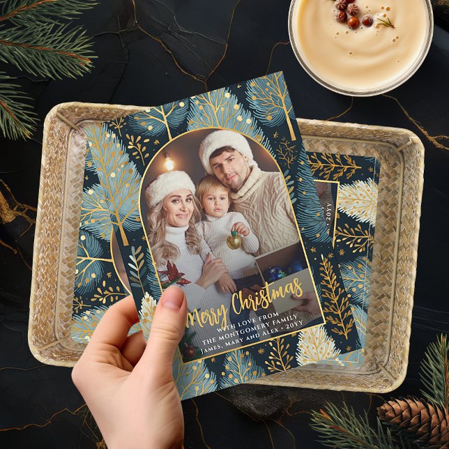 Arco de Foto de Navidad Personalizado Bosque Moder (Subido por el creador)