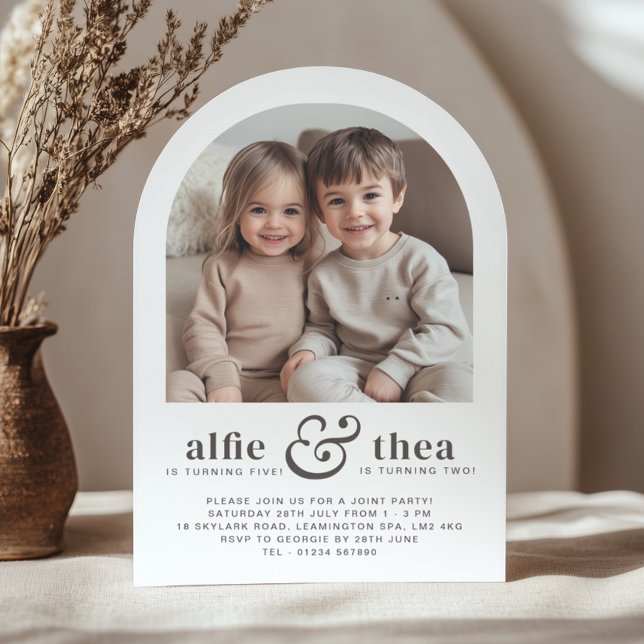 Arco de Invitación de Cumpleaños Conjunto (Subido por el creador)