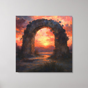 Arco de la puesta del sol - Arte de paisaje de est