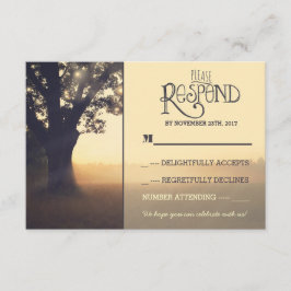 Arco de luces de jardín boda rústica RSVP