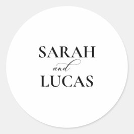 Arco de moda Sello elegante y moderno