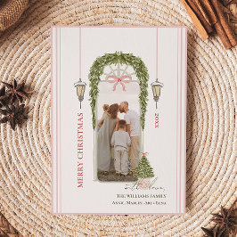 Arco de Navidad de Coqueta Grandmillennial Chic