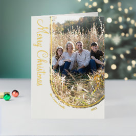 Arco de Navidades Minimalistas cream elegante dobl