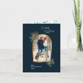 Arco de oro 2 Foto Feliz Navidad