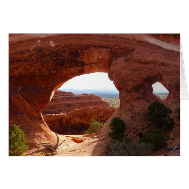 Arco de partición I en el Parque Nacional Arches (Anverso (Horizontal))