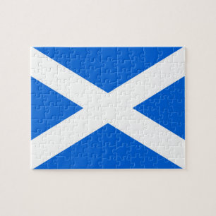 Arco de rompecabezas de la bandera escocesa