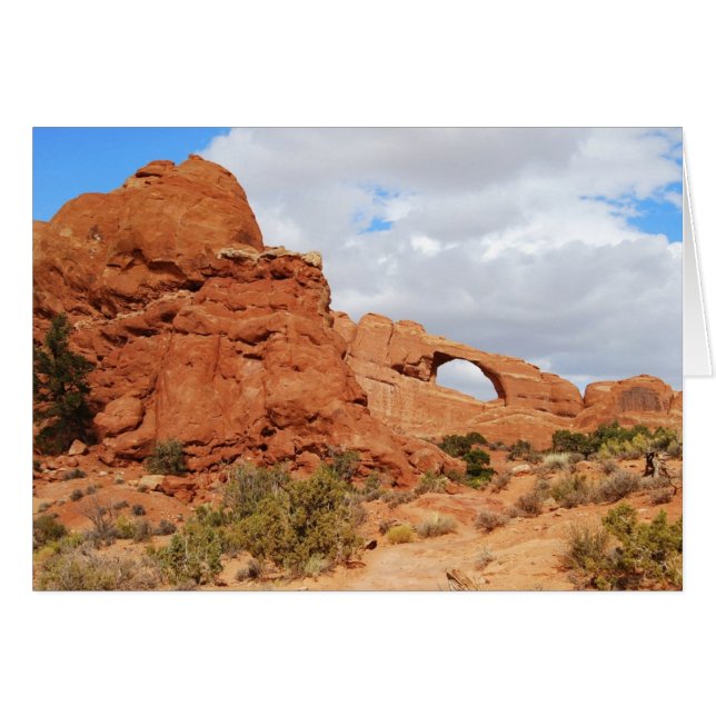 Arco de Skyline, Parque Nacional Arches, Utah, Car (Anverso (Horizontal))