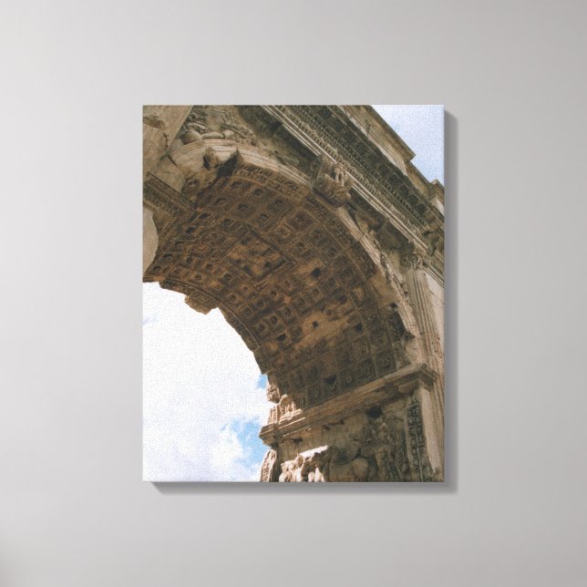 Arco de Titus, Roma - Impresión de lienzo envuelto (Anverso)