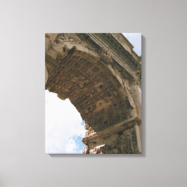 Arco de Titus, Roma - Impresión de lienzo envuelto