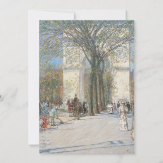Arco de Washington, Primavera por Frederick Childe