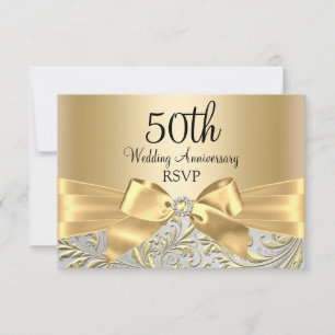 Arco Floral Swirl Dorado RSVP 50 Aniversario
