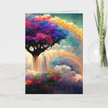 Arco Iris Celestial, Tarjeta de Saludo Puente