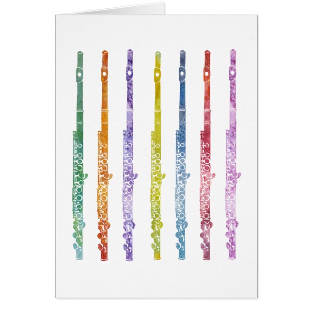 Arco iris de flautas (Frente)