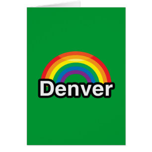 ARCO IRIS DEL ORGULLO DE DENVER LGBT