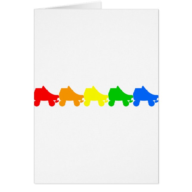 arco iris del patín de ruedas (Frente)