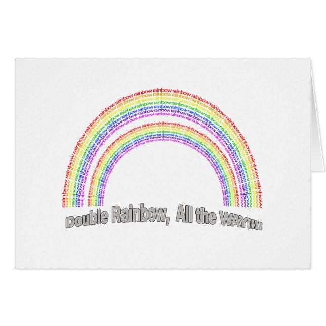 ARCO IRIS DOBLE (Anverso (Horizontal))