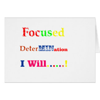 Arco iris enfocado de la determinación