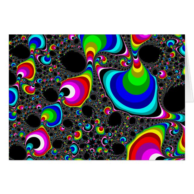 Arco iris globular - fractal (Anverso (Horizontal))
