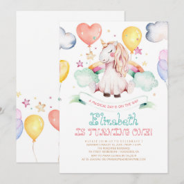 Arco iris mágico de la invitación el | del