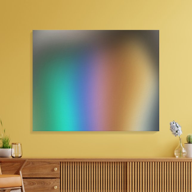 Arco Iris oscuro Resumen arte de lienzo digital (Insitu (Sala de estar))