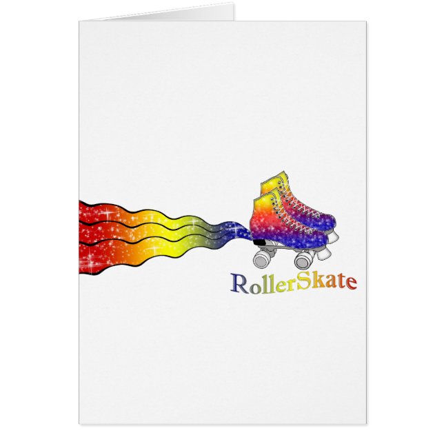 Arco iris Rollerskates (Frente)