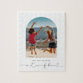 Arco marco serás mi matrona de honor rompecabezas