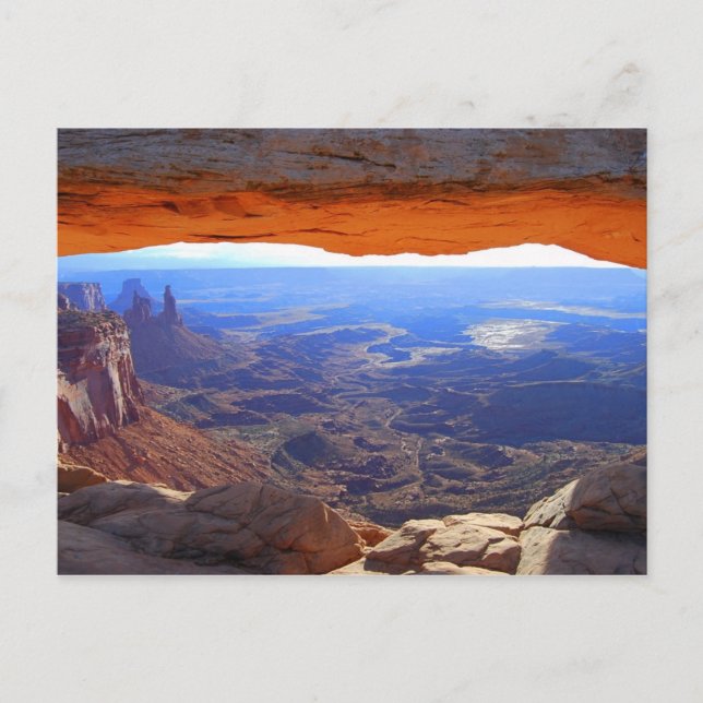 Arco Mesa en postal Sunrise (Anverso)