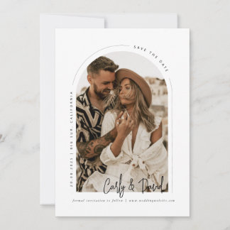 Arco mínimo Guardar la invitación de fecha