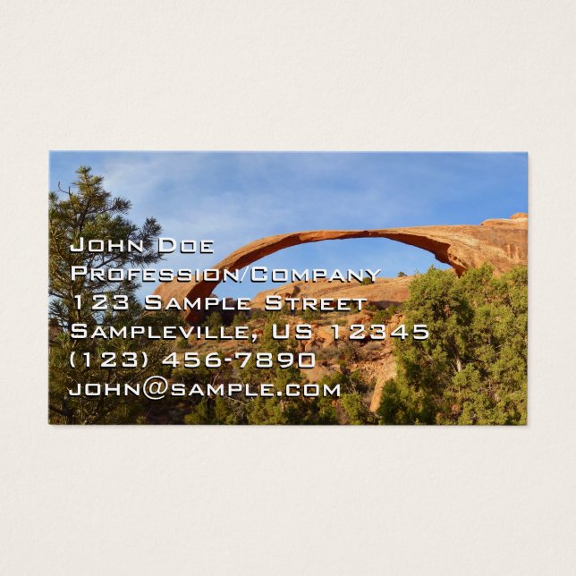 Arco Paisaje en el Parque Nacional Arches (Frente)
