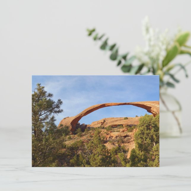 Arco Paisaje en el Parque Nacional Arches (Anverso de pie)