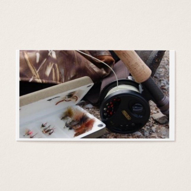 Arco y carrete de pesca voladora (Frente)